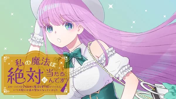 私の魔法は絶対に当たるんです ~スローライフを守るために魔法を撃ち続けていたら、いつの間にか森の聖女になっていました~