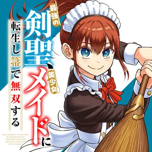 最強の剣聖、美少女メイドに転生し箒で無双する