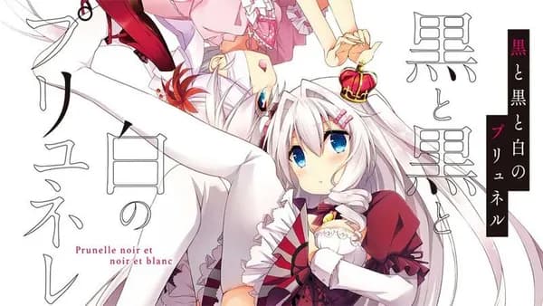 黒と黒と白のプリュネル