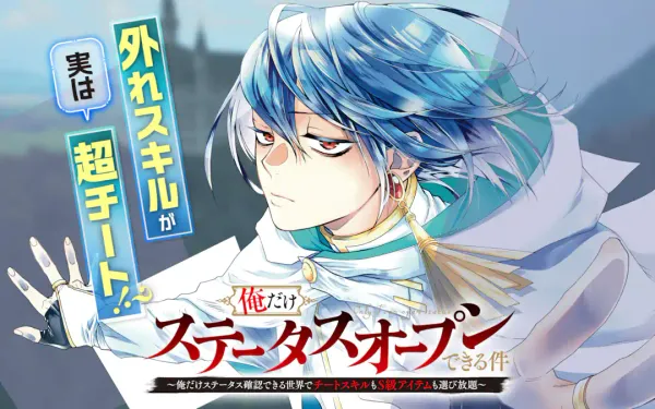 俺だけステータスオープンできる件～俺だけステータス確認できる世界でチートスキルもS級アイテムも選び放題～